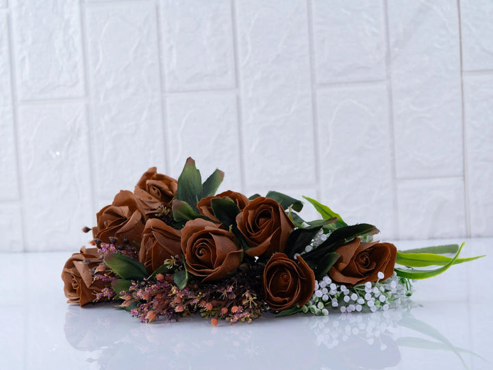 Brown Rose Flower Seeds – Heirloom, Non-GMO, High Germination Organic Garden Seeds for Planting