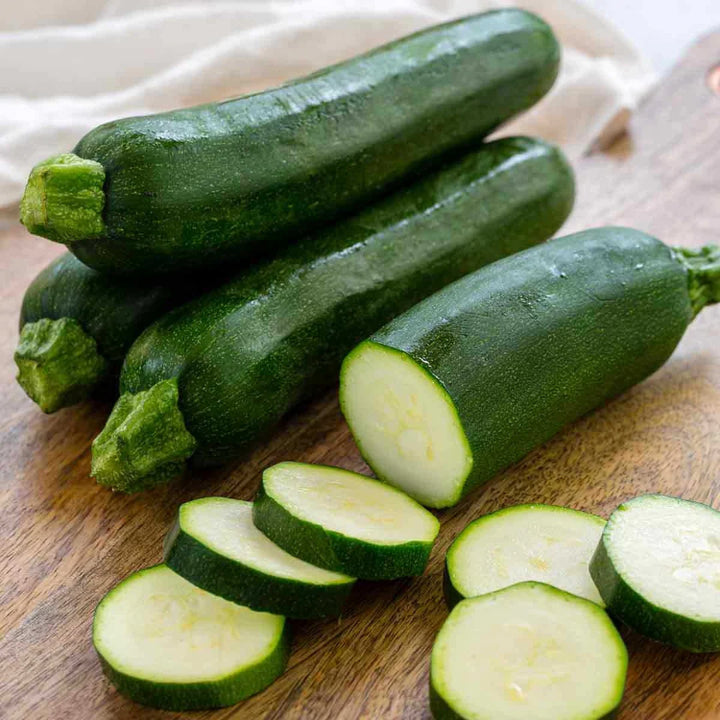 Dark Green Zucchini Seeds – Heirloom Non-GMO High Germination Vegetable Garden Seeds