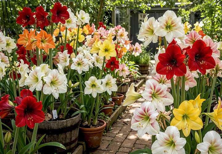Mixed Amaryllis Flower Seeds for Planting – Heirloom, Non-GMO, High Germination Seeds