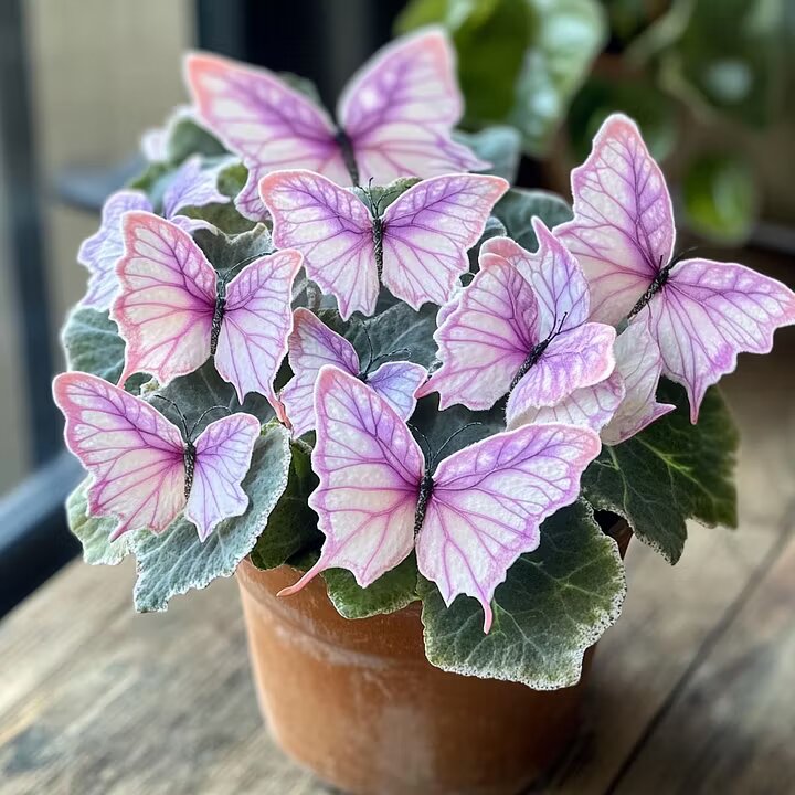Moonlight Butterfly Begonia Flower Seeds Heirloom Non-GMO High Germination Seeds for Planting