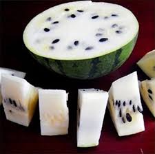 White Watermelon Fruit Seeds for Planting Heirloom Non-GMO High Germination Organic Garden Seeds