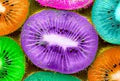 Multi-Colour Kiwi Fruit Seeds for Planting – Unique Colorful Flesh, Juicy Flavor, Heirloom Non-GMO High Germination Organic Garden Seeds