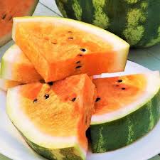 Tendersweet Orange Watermelon Fruit Seeds for Planting – Heirloom Non-GMO High Germination Organic Garden Seeds