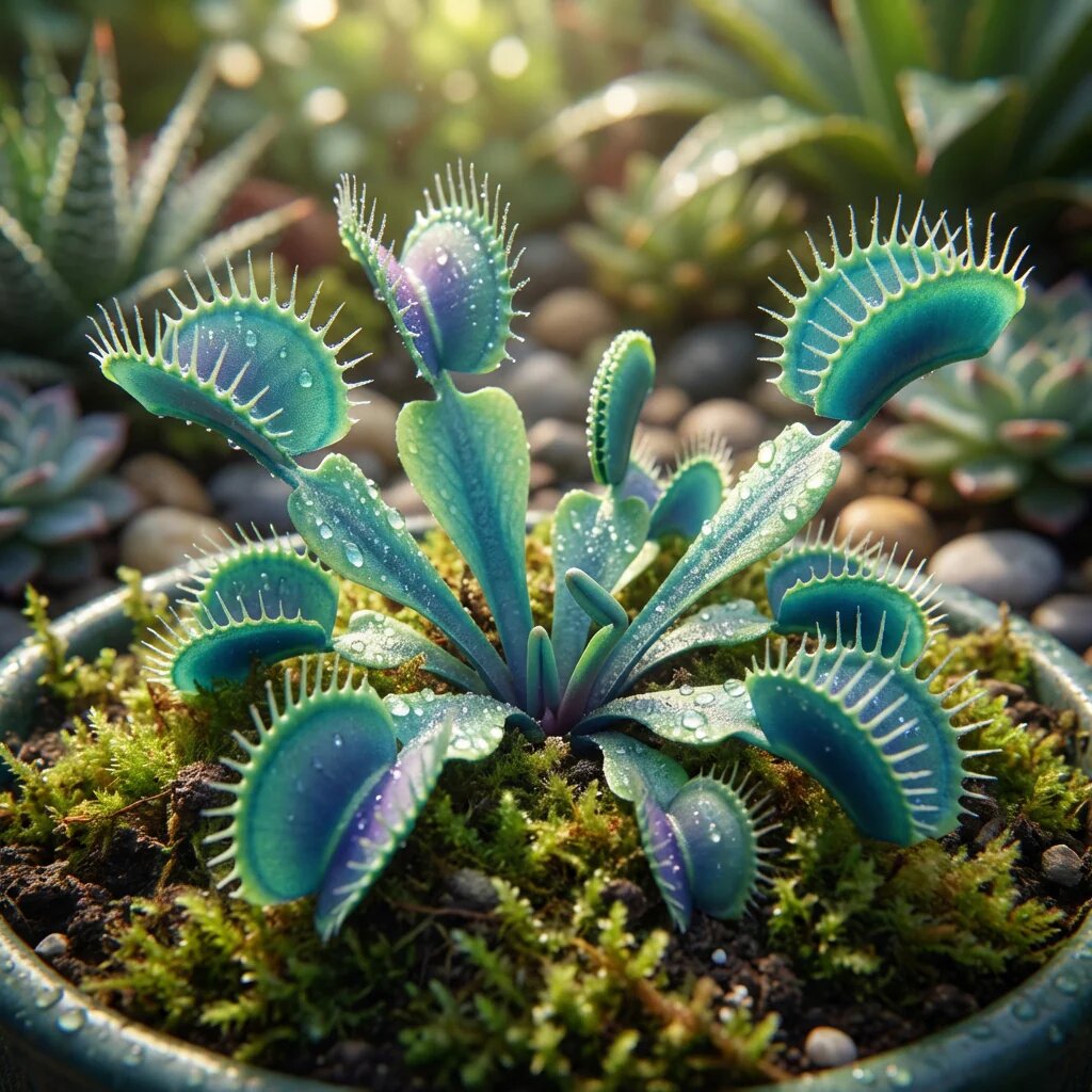 Blue Green Venus Fly Trap Seeds – Heirloom, Non-GMO, High Germination Seeds
