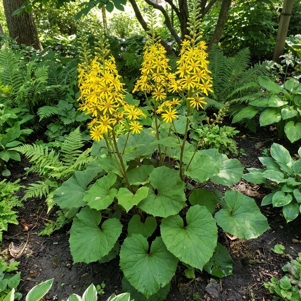 Yellow Ligularia Dentata Flower Seeds – Heirloom Non-GMO High Germination Seeds