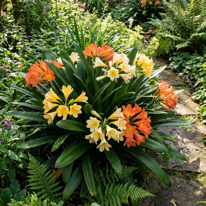 Mixed Clivia Flower Seeds – Heirloom, Non-GMO, High Germination Seeds for Planting