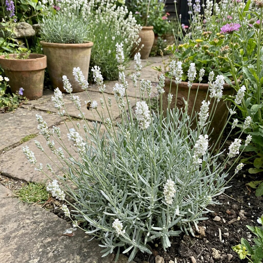 Semillas de lavanda White Snow - Cimientes, sin OMG, de alta germinación
