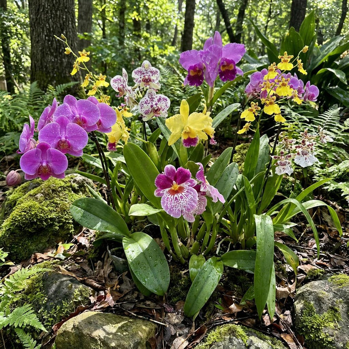 Mixed Orchid Flower Seeds – Heirloom, Non-GMO, High Germination Seeds