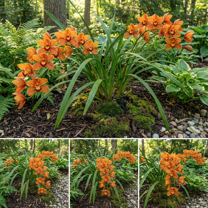 Orchideensamen orange – alte Sorte, gentechnikfrei, keimfreudige Bio-Gartensamen zum Pflanzen