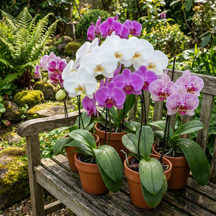 Semillas Mixtas de Orquídea Phalaenopsis – Semillas de Polinización Abierta, No Modificadas Genéticamente, de Alta Germinación