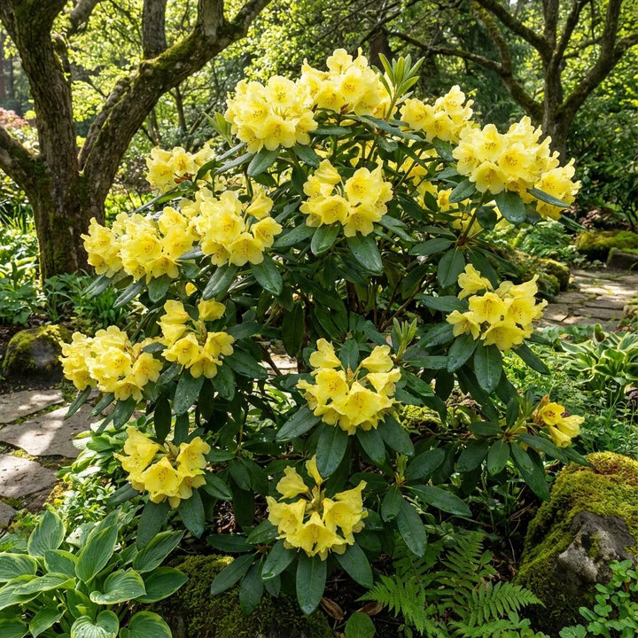 Light Yellow Rhododendron Flower Seeds – Heirloom Non-GMO High Germination Seeds