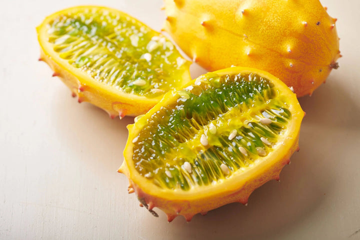 Kiwano Melon Seeds Yellow for Planting – Heirloom Non-GMO High Germination Organic Garden Seeds
