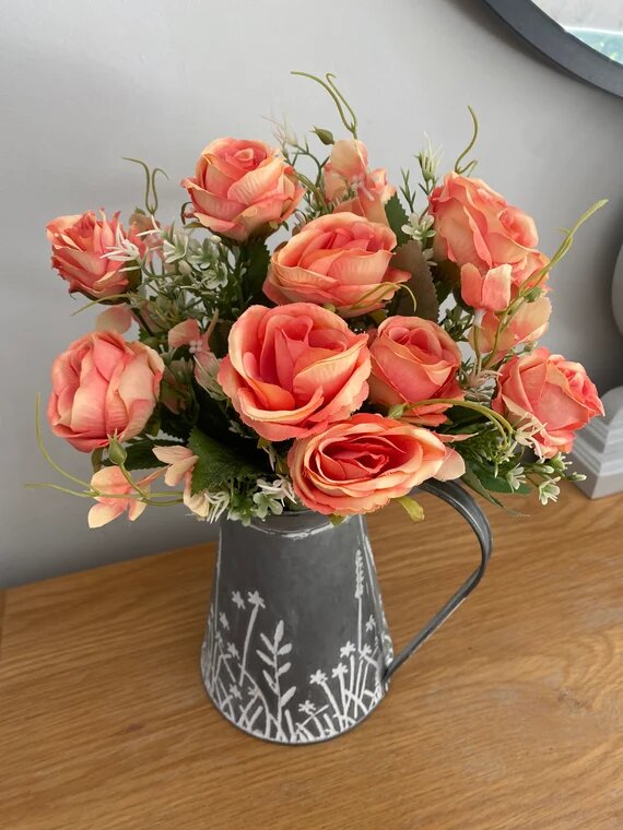 Orange Eustoma Flower Seeds for Planting – Heirloom Non-GMO Organic Garden Seeds