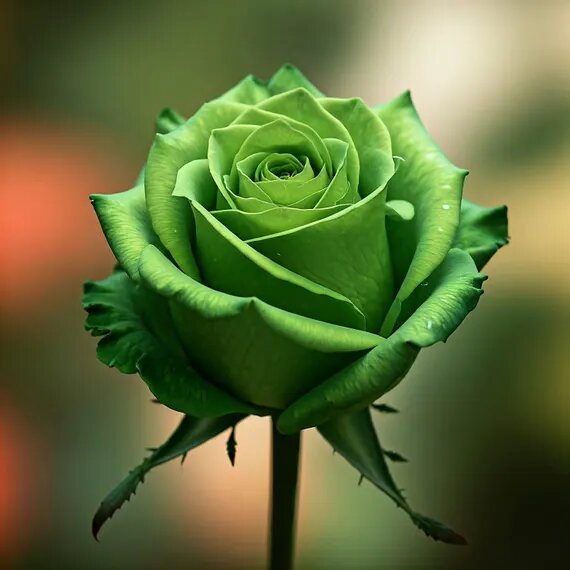 Giant Green Rose Flower Seeds – Heirloom, Non-GMO, High Germination Seeds