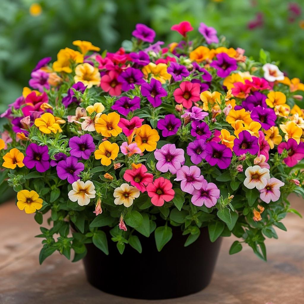 Mixed Calibrachoa Flower Seeds – Heirloom, Non-GMO, High Germination Seeds