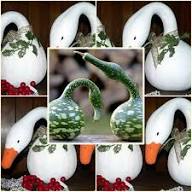 White Swan Gourd Vegetable Seeds for Planting – Unique Decorative Gourds, Heirloom &amp; Non-GMO, High Germination Seeds Organic Garden Seeds