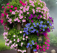 Mixed Climbing Petunia Flower Seeds – Heirloom, Non-GMO, High Germination Seeds