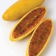 Banana Passion Seeds Yellow Heirloom Non-GMO High Germination Organic Garden Seeds for Planting