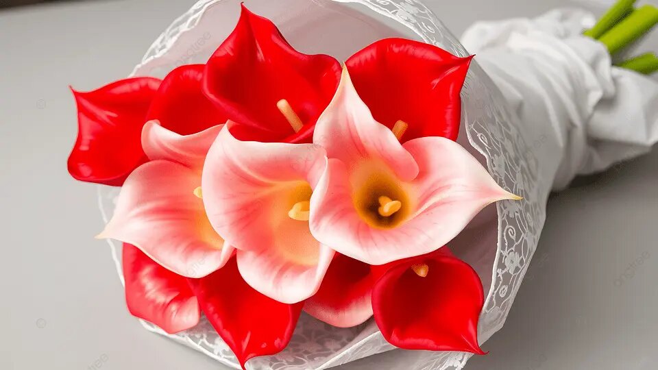 Calla Lily Flower Seeds Red White – Heirloom, Non-GMO, High Germination Organic Seeds for Planting