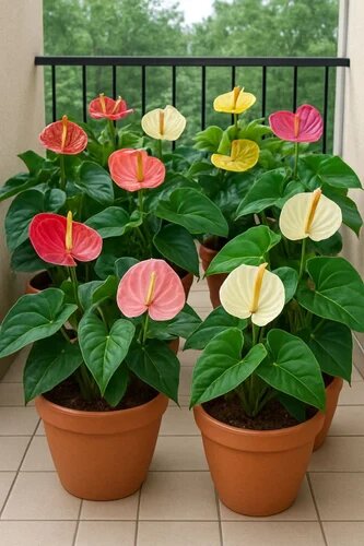 Anthurium Flower Seeds Mixed – Heirloom Non-GMO High Germination Seeds