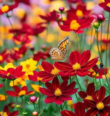 red coreopsis flower seeds