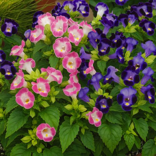 Mixed Torenia Flower Seeds – Heirloom, Non-GMO, High Germination Seeds