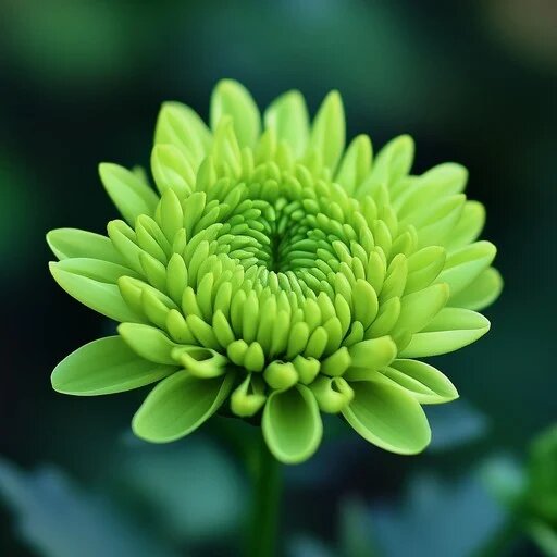 Green Chrysanthemum Flower Seeds – Heirloom, Non-GMO, High Germination Seeds